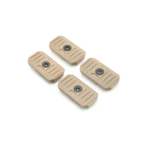 M-LOK CABLE MANAGEMENT COVERS - FDE, SHORT, 2/PC
