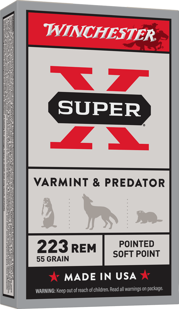 Winchester .223 Remington 55gr JHP Brass – 20rd
